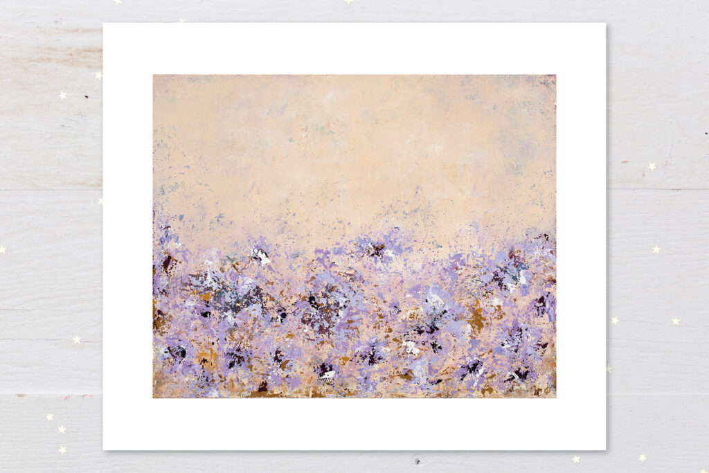 “Desert Rose – Purple” Fine Art Print